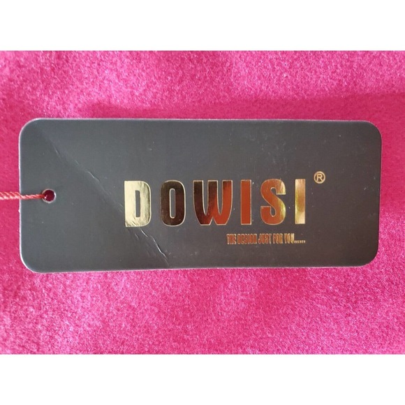 Dowisi Women's Pink Solid Long Sleeve Round Neck Pullover Top Size Medium - Picture 5 of 10